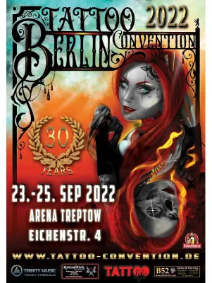 Bild: Internationale Tattoo Convention Berlin feiert 30-jähriges Jubiläum - 23. bis 25.09.2022