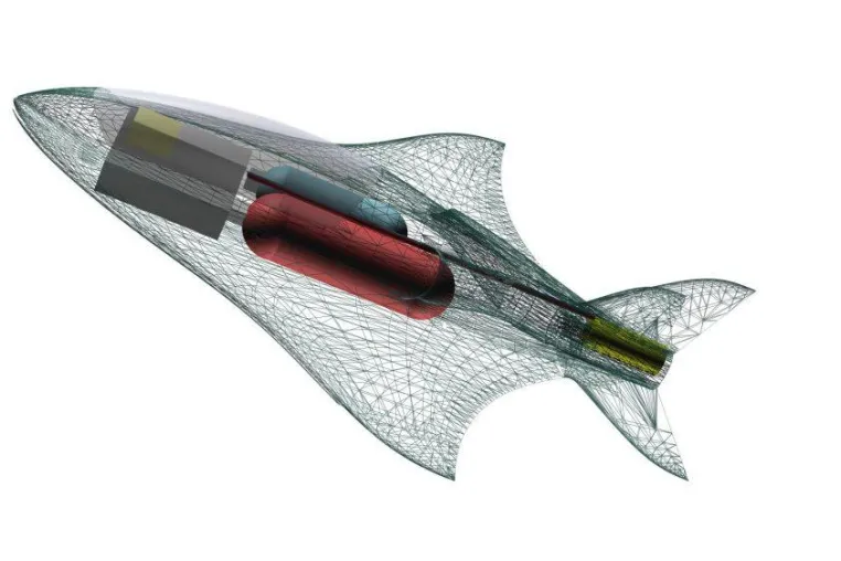 Fliegender Brennstoffzellen-HyFish auf diesjähriger „f-cell“ Bild: Fliegender Brennstoffzellen-HyFish auf diesjähriger „f-cell“