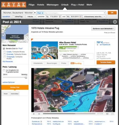 Bild: Urlaub aus der Vogelperspektive