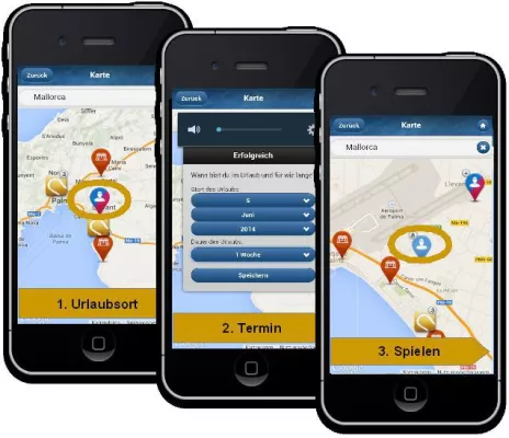 Bild: Global-Tennispartner - DIE Tennis App - Innovationen begeistern: Intensive Nutzung der Urlaubsfunktion