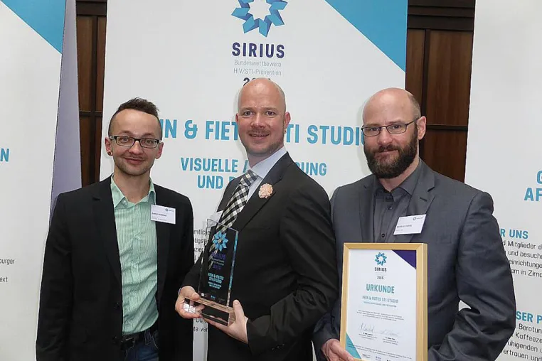 Bild: Projekt „Hein & Fietes STI Studio“ mit dem SIRIUS 2015 ausgezeichnet