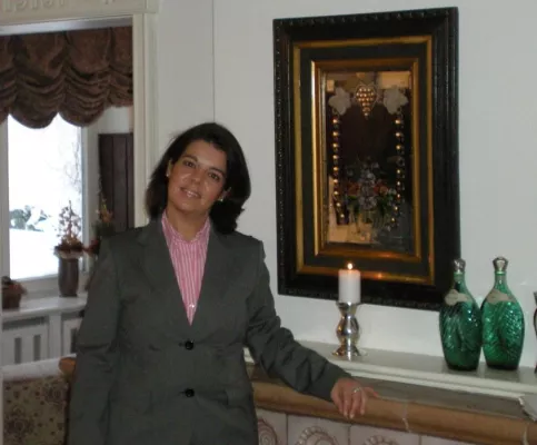 Bild: Frau wird Chefin: Nicole Jonitz führt das Seehotel Töpferhaus