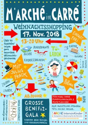 Bild: Benefiz-Markt M'Arché im Carré im Sparkassen-Carré in Tübingen