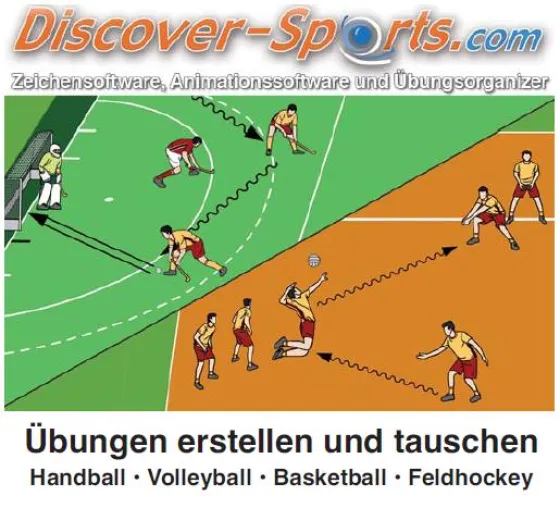 Neues Online-Portal für Trainingsübungen – discover-sports.com Bild: Neues Online-Portal für Trainingsübungen – discover-sports.com