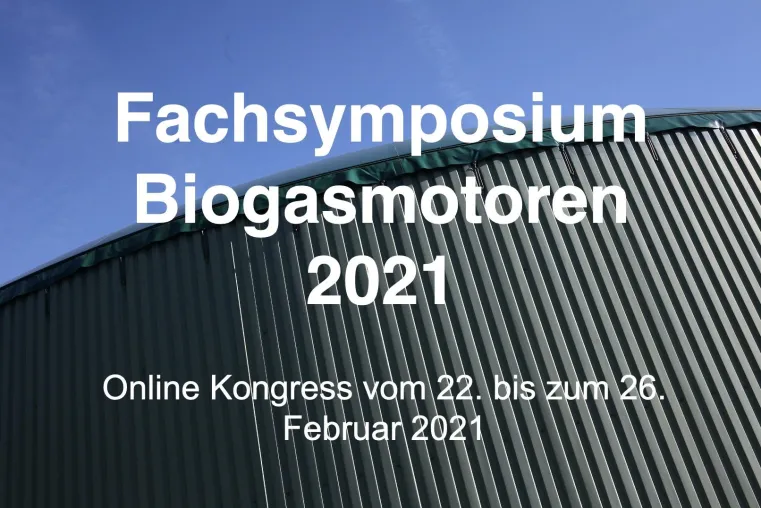 Bild: Fachsymposium Biogasmotoren 2021