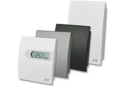 CO2, T und rF Raumtransmitter mit neuen Gehäusefarben Bild: CO2, T und rF Raumtransmitter mit neuen Gehäusefarben