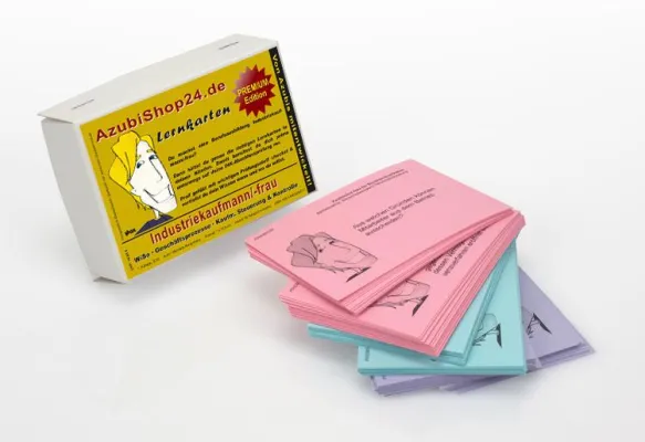 Bild: AzubiShop24.de veröffentlicht neue Lernkarten für Azubis Industriekaufmann /-frau