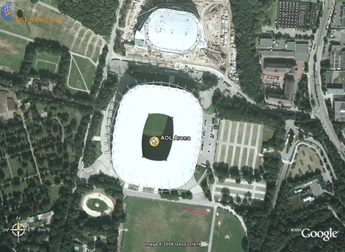 Die Color Line wieder im Rohbau