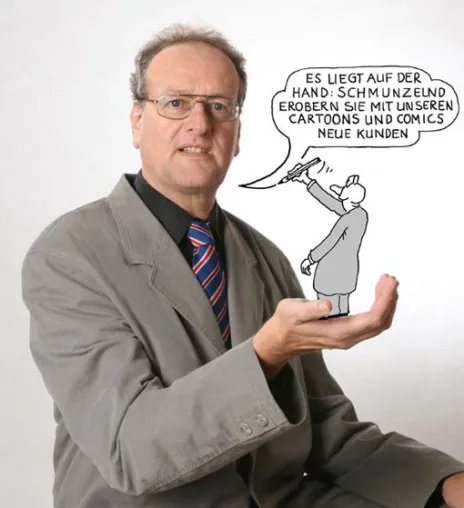 Bild: Schmunzeln erlaubt - Fecht und Liebermann: Profis für Techniktexte und Cartoons arbeiten zusammen