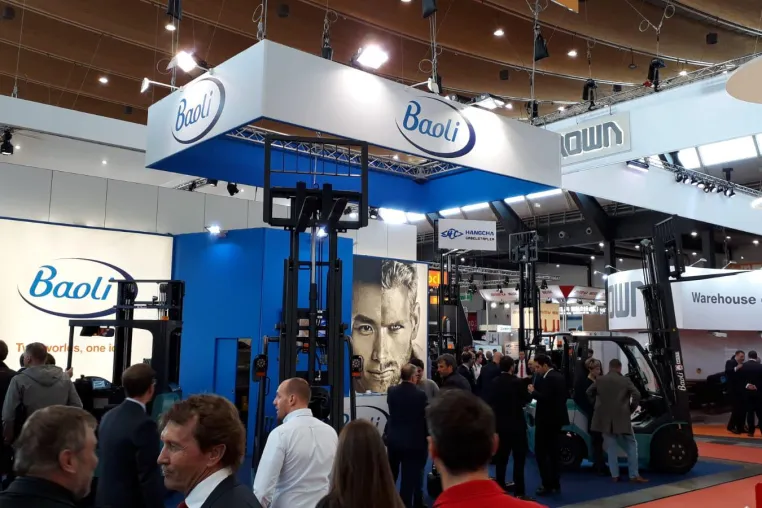 Großer Erfolg für Baoli Gabelstapler auf der LogiMAT 2019 Bild: Großer Erfolg für Baoli Gabelstapler auf der LogiMAT 2019