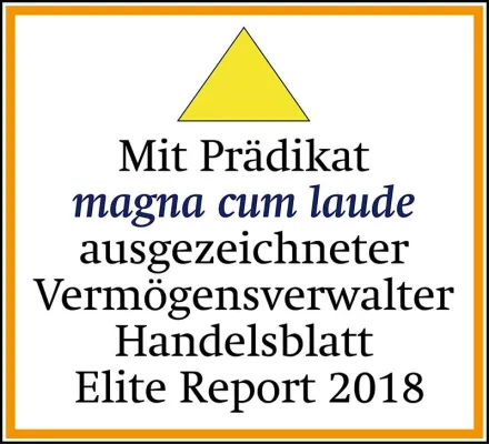 Bild: Die VERMÖGENSKULTUR AG sichert sich ihren Platz in der Elite der Vermögensverwalter