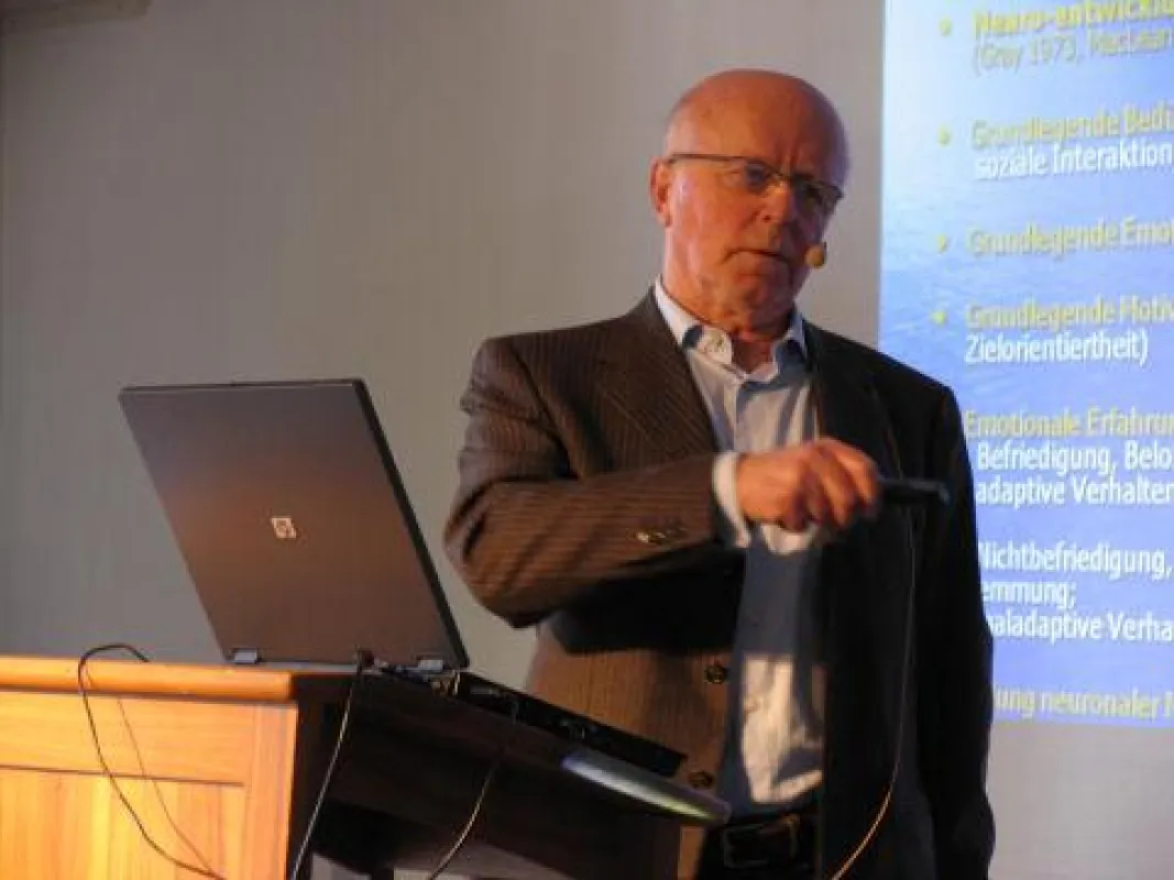 Prominenter Gast aus Holland: Prof. Dr. Anton Došen, em. Professor der Radboud University Nijmegen