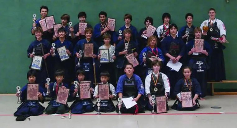 Bild: Ergebnisse Deutsche Kendo Jugendmeisterschaft 2009