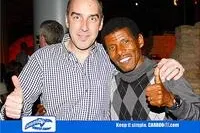 Bild: Maxx180.net und Haile Gebrselassie vor Ort beim 20. Trierer Silvesterlauf