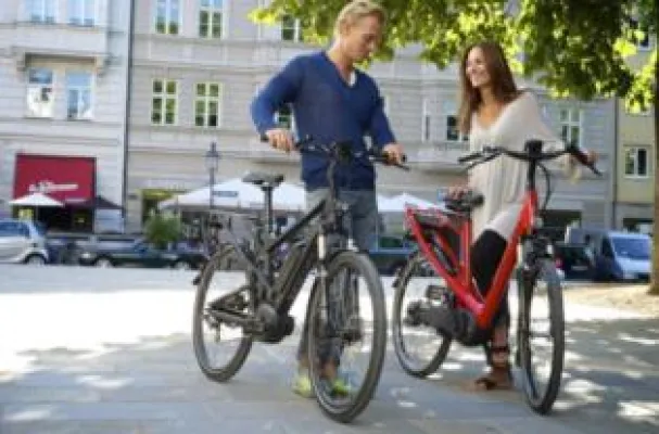 Bild: Der Radschnellweg für e-Bikes in Göttingen