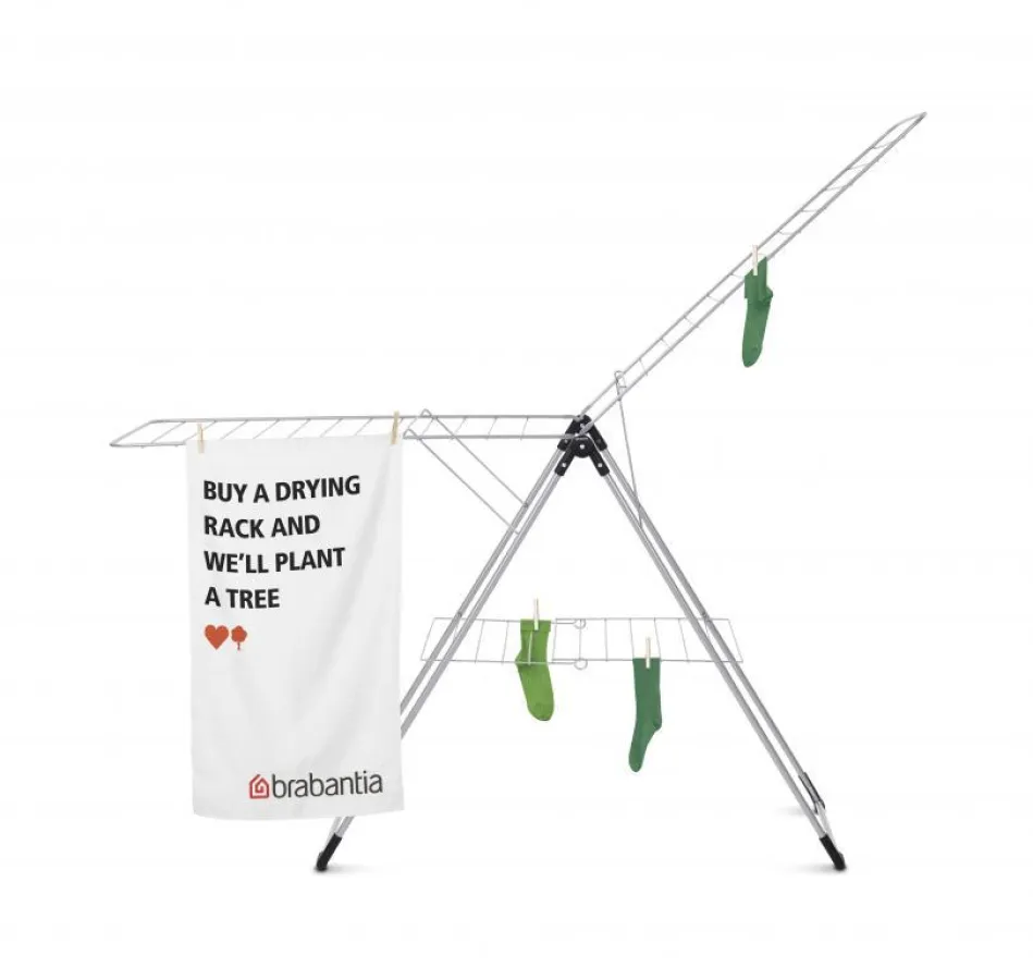 Mit disem Wäscheständer unterstützt Brabantia das Projekt WeForest