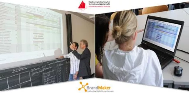 Bild: Hochschule Karlsruhe setzt für die Ausbildung der Marketing-Studenten auf BrandMaker Marketing Planer