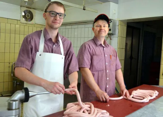 Bild: Rhöner Wurstmarkt wirbt für Metzgerberuf