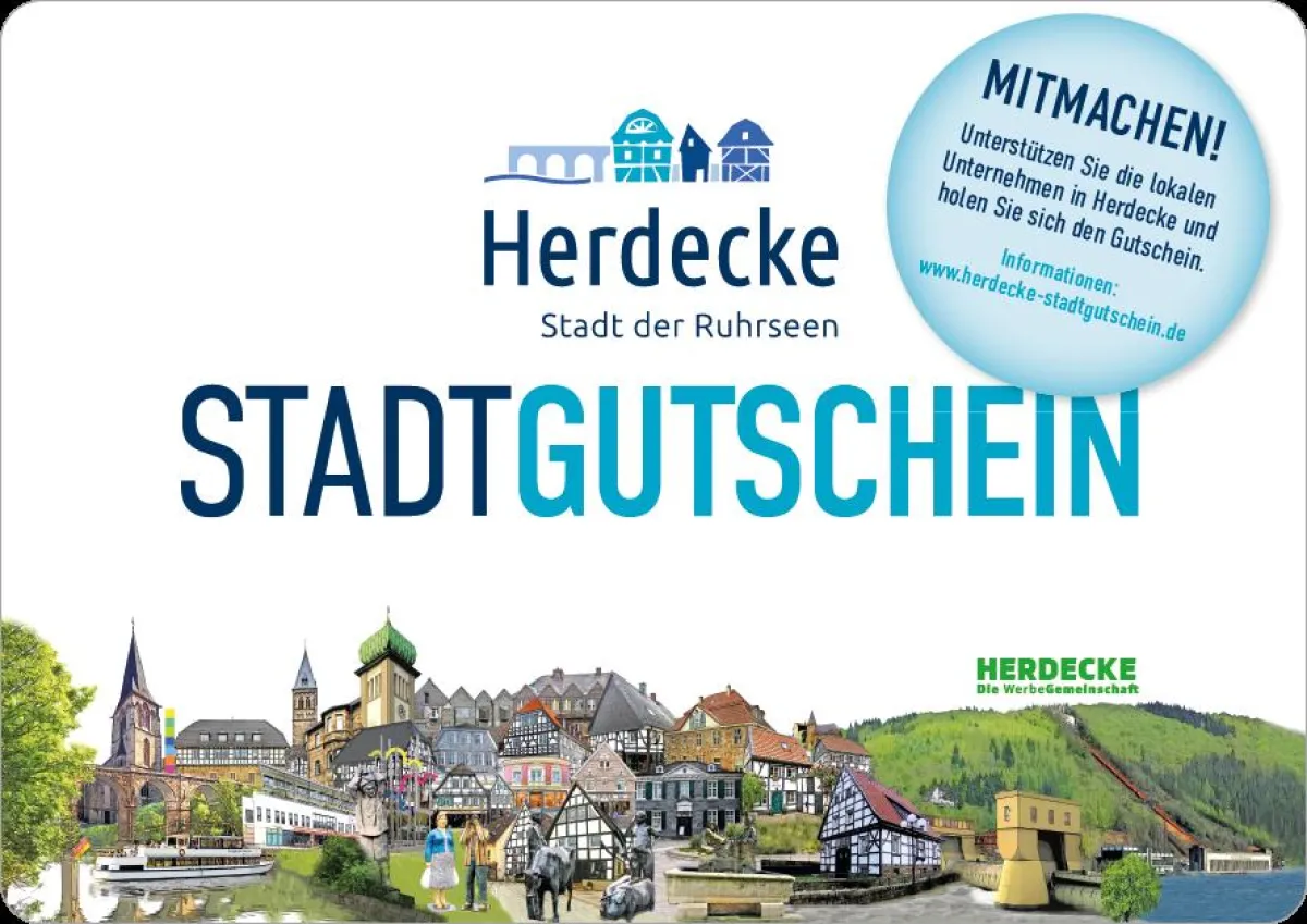 Der Stadtgutschein in Herdecke