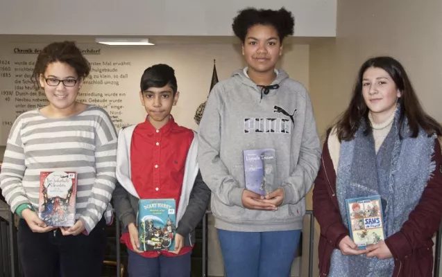 Bild: Vorlesewettbewerb an der Nelson-Mandela-Schule: Über Detektive, Magie und zwei Hamburger Jungs