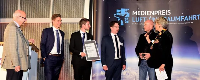 Bild: Medienpreis für Luft- und Raumfahrt 2018