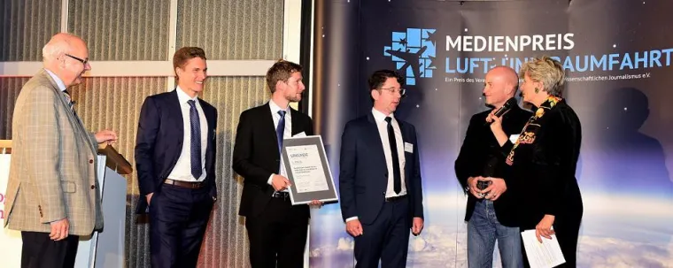 Bild: Medienpreis für Luft- und Raumfahrt 2018