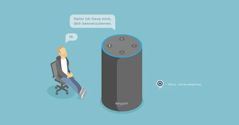 deepblue networks revolutioniert sein Recruiting mit Alexa Bild: deepblue networks revolutioniert sein Recruiting mit Alexa