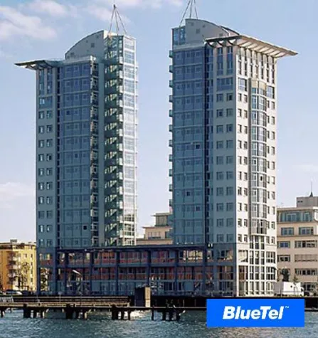 Bild: Was haben die TwinTower in Berlin mit BlueTel zu tun?