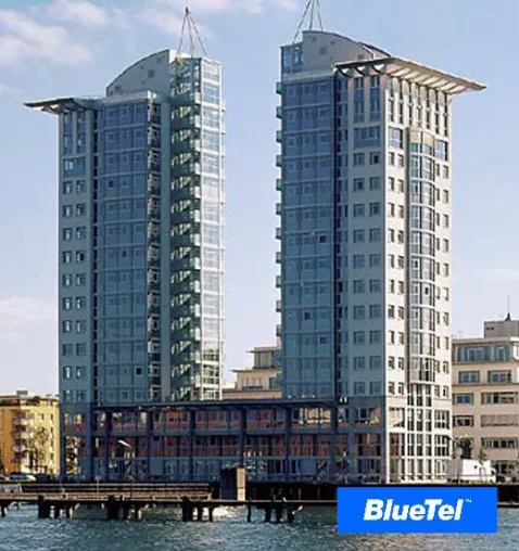 Was haben die TwinTower in Berlin mit BlueTel zu tun? Bild: Was haben die TwinTower in Berlin mit BlueTel zu tun?