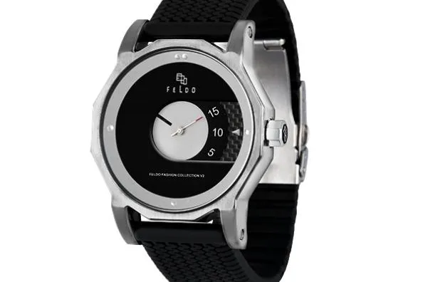Bild: Neue Armbanduhr mit patentiertem Ablesemechanismus: Die V2