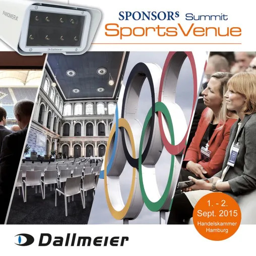 Bild: Dallmeier stellt auf SPONSORs Sports Venue Summit in Hamburg aus