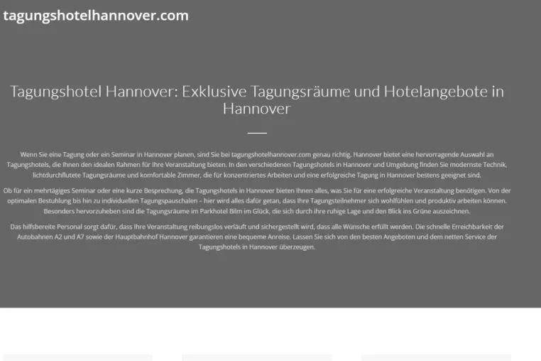 Bild: Tagungshotels in Hannover: Orte für Austausch, Ideen und Erfolge