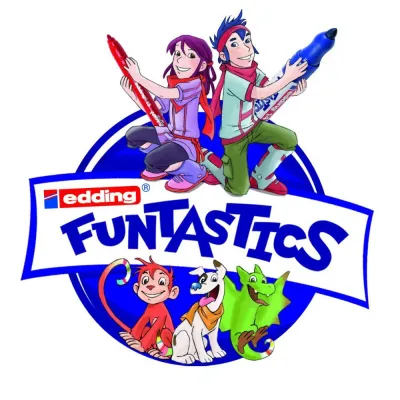 Funtastische Webwelt: edding bringt neue Kindermarke Funtastics ins Netz Bild: Funtastische Webwelt: edding bringt neue Kindermarke Funtastics ins Netz