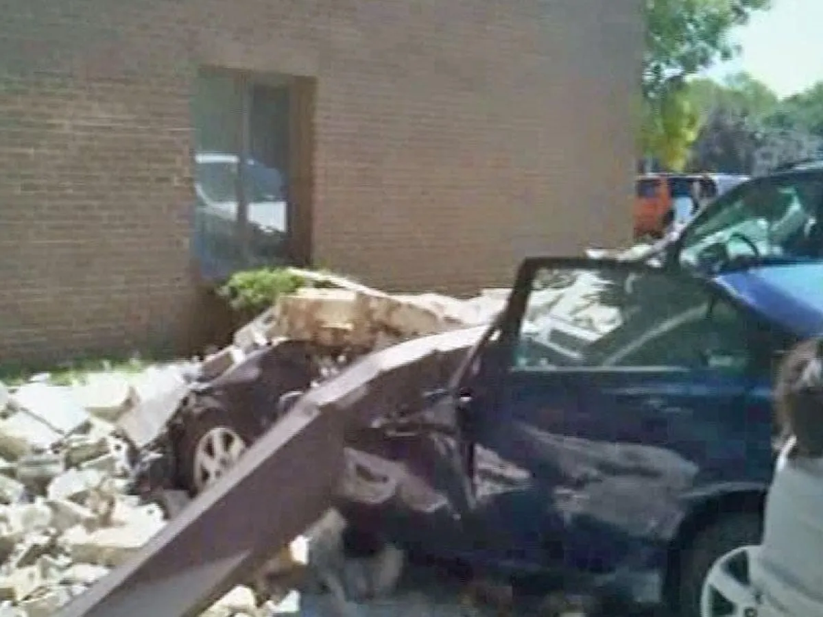 Schwere Zerstörungen beim Erdbeben Ende August an der USA-Ostküste