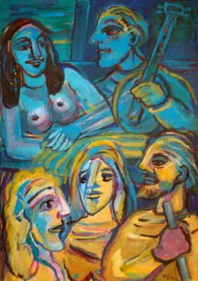 Bild: VERANSTALTUNGSHINWEIS/EINLADUNG: mondschaaf spielt  VAGANTENLIEDER