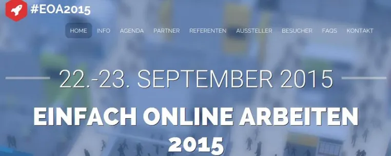 Bild: Einfach Online Arbeiten: die erste virtuelle Messe zu Echtzeitkommunikation und online Zusammenarbeit