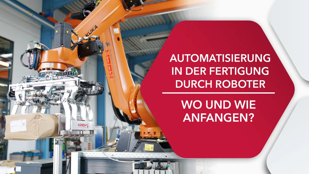KOCH Robotersysteme entwickelt flexible Robotik-Lösungen für alle Fabrikbereiche. (© KOCH Industrieanlagen GmbH)