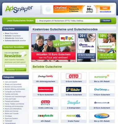 Bild: Innovatives Gutscheinportal spart Zeit und Geld beim Online-Shopping