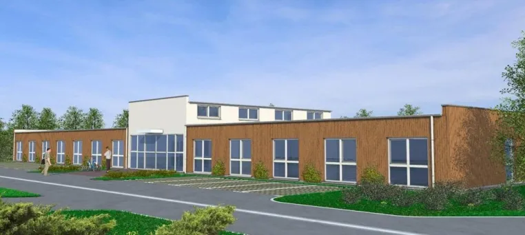 Bild: OFRA plant und errichtet Verwaltungsgebäude für das Verkehrssicherheitszentrum in Steinheim