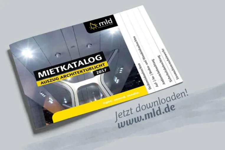 Bild: mld präsentiert Architekturlicht-Lösungen in neuem Mietkatalog