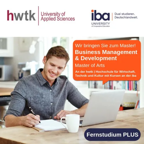 Bild: "Wir bringen Sie zum Master"