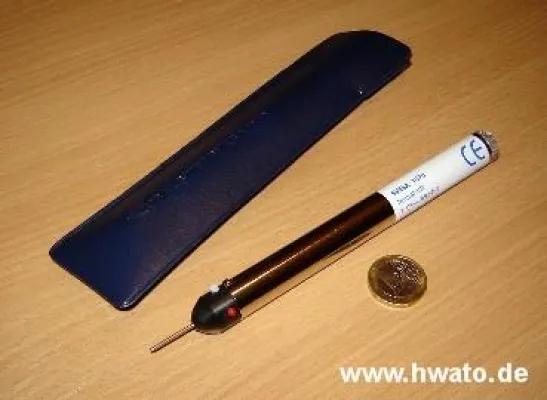 Bild: Akupunkturpunkte einfach finden, Narbenstörfelder leicht bestimmen mit dem Neuralstift 1070 (TCM / Akupunktur)