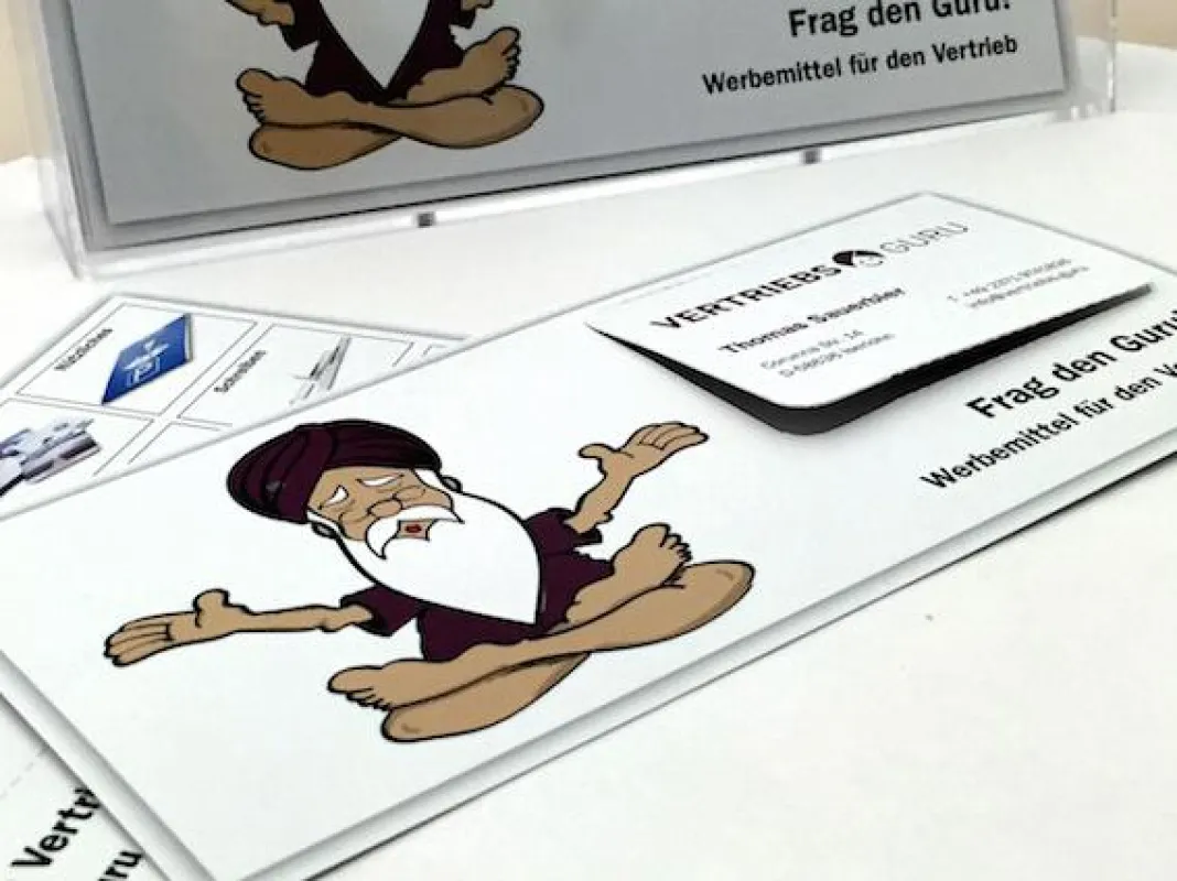 XXL-Visitenkarten - Mehr Prospekt braucht man nicht