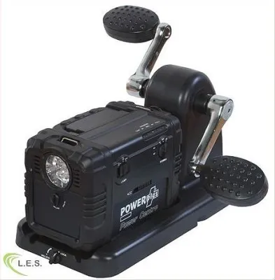 Bild: Strom einfach selbstgemacht: Tretgenerator schafft Energie durch Muskelkraft