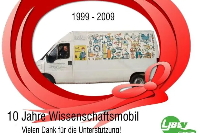 Bild: Wissenschaftsmobil feiert 10.Geburtstag
