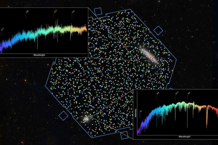 Bild: Der Himmel in allen Farben: Erste Messung mit neuem astronomischem Instrument