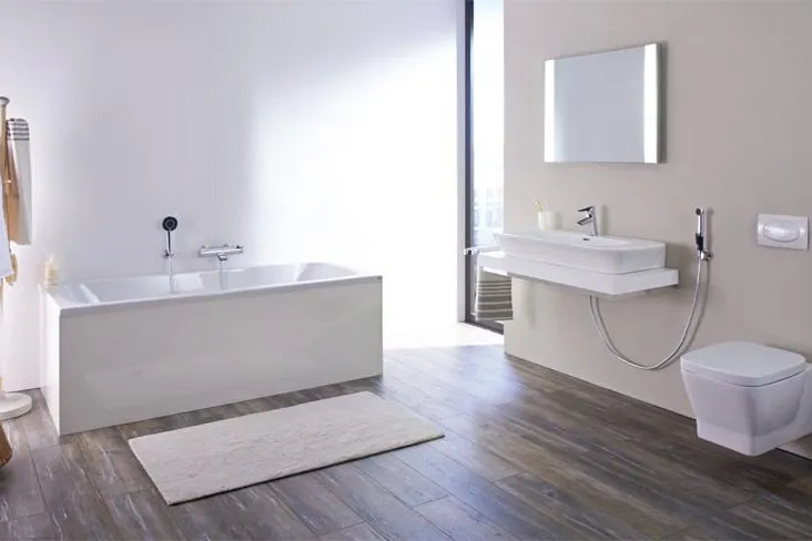 HANSAFIT mit Bidetta und Tiptronik: Die Technik für mehr Freiheiten im Bad Bild: HANSAFIT mit Bidetta und Tiptronik: Die Technik für mehr Freiheiten im Bad