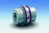 Bild: R+W Elastomerkupplung mit Passfeder- und Vielkeilanbindung bis 25000 Nm