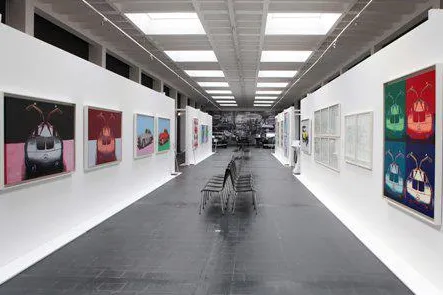 Bild: Warhols letzte Bilder im Maybach-Museum