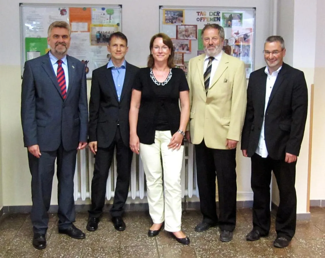 Unterzeichnung Kooperationsvereinbarung zwischen Stadtfeld Gymnasium, HBF e.V. und Hochschule Harz.
